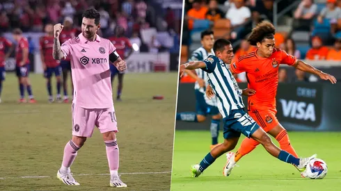 Messi y Carrasquilla se pueden enfrentar en la Leagues Cup