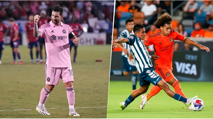 Messi y Carrasquilla se pueden enfrentar en la Leagues Cup