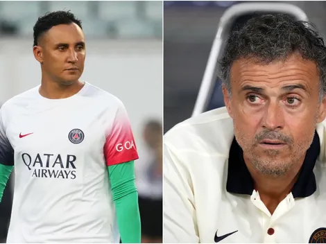 Keylor Navas le envía un contundente mensaje a Luis Enrique