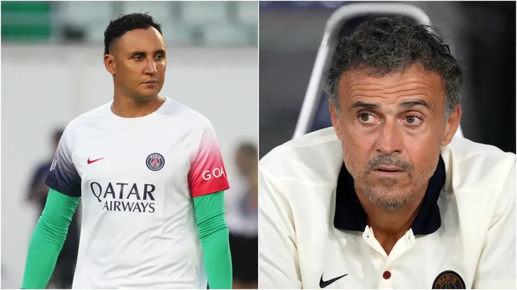 Keylor Navas le envía un contundente mensaje a Luis Enrique.