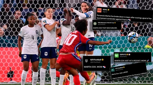 El mundo reaccionó al gol de Marta Cox