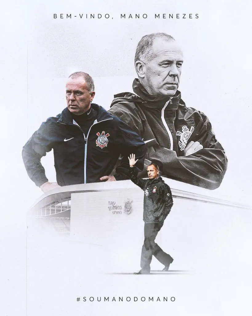 Mano Menezes volverá a dirigir al Corinthians.