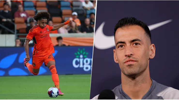 Sergio Busquets ponderó el trabajo de Carrasquilla