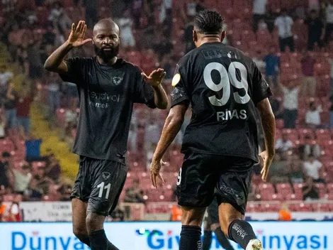 Rigo Rivas marcó un golazo en su segundo partido en Turquía (VIDEO)