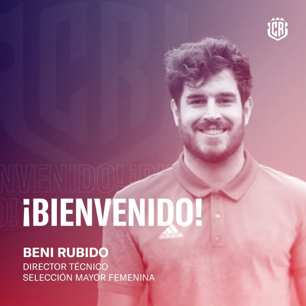 Beni Rubido es nuevo DT de la Selección Femenina.