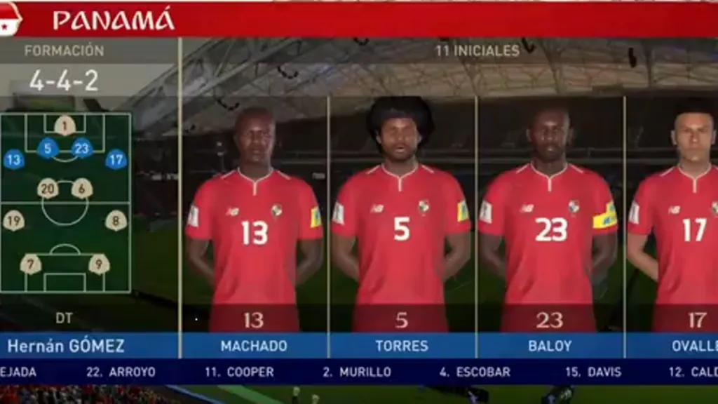 Selección de Panamá en FIFA WC18 (FIFA)