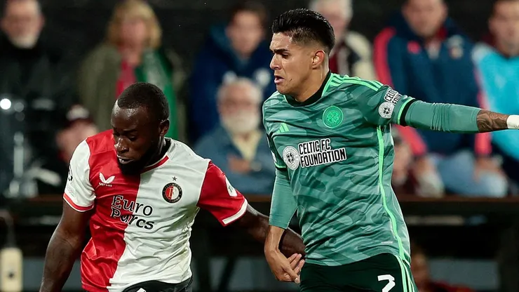 Luis Palma jugó 58 minutos en la derrota del Celtic por Champions.