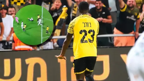 Mayron George anotó su tercer gol en dos partidos en Israel.