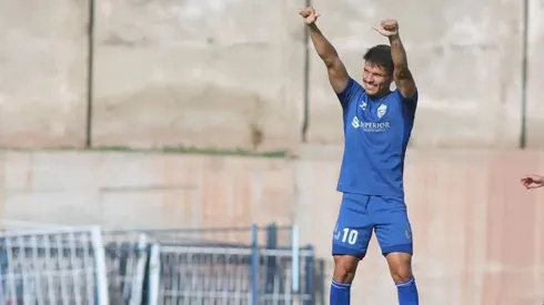 Fabricio Venegas juega en Macedonia del Norte.