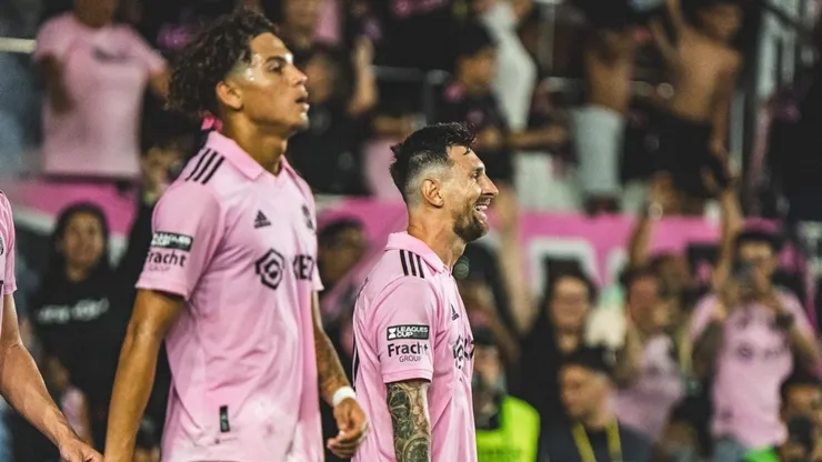 David Ruiz se entrenó con Lionel Messi en el Inter Miami.