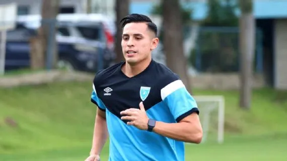 Rubio Rubín con la Selección de Guatemala