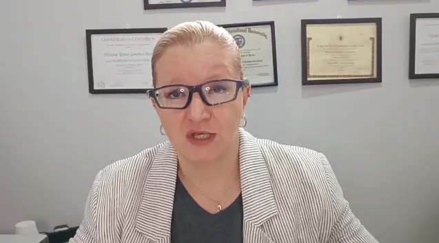 Vicky Ross, presidente de UNAFUT