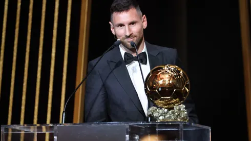 Lionel Messi se quedó con el Balón de Oro 2023.