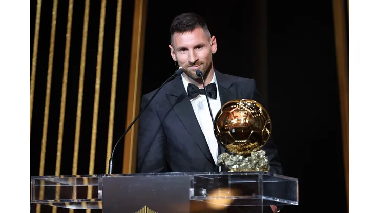 Lionel Messi se quedó con el Balón de Oro 2023.