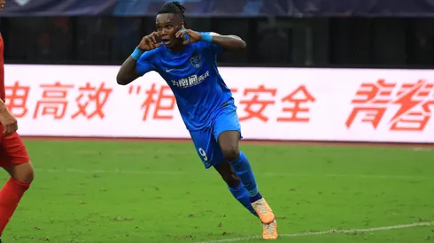Rubilio Castillo volvió a la senda del gol con el Natong Zhiyung en la Superliga de China (VIDEO)