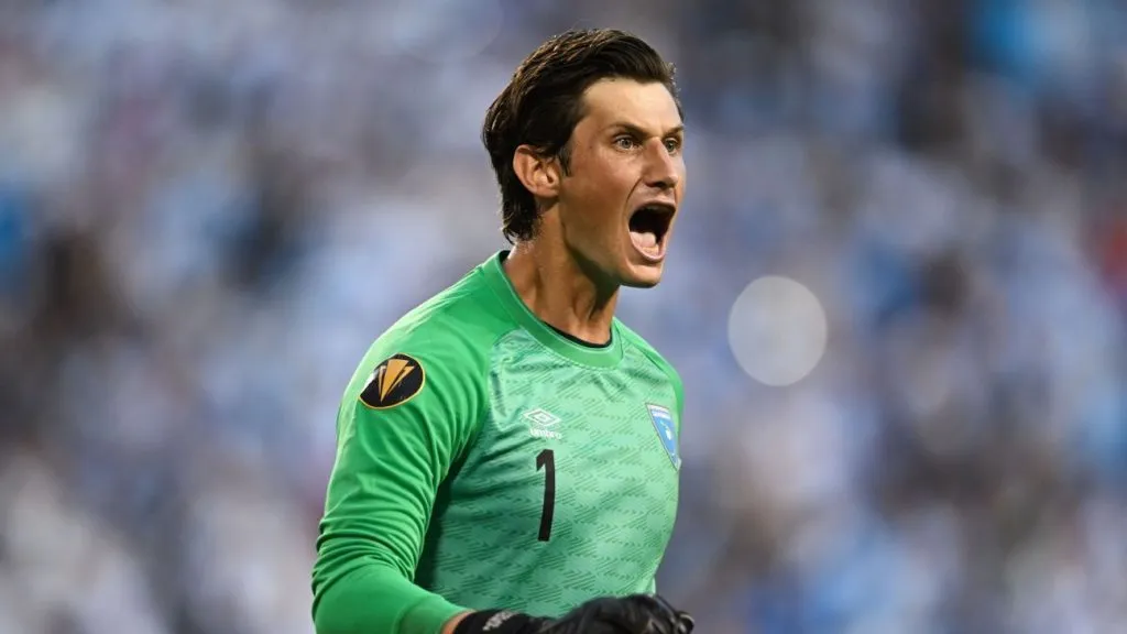 Nicholas Hagen con la Selección de Guatemala