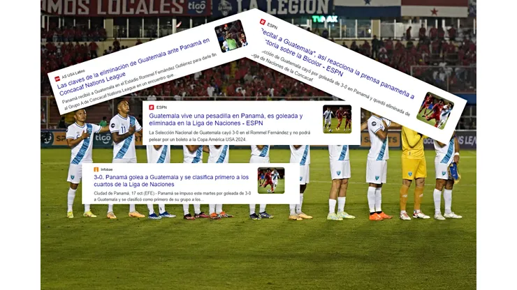 La reacción de la prensa internacional tras la goleada de Panamá ante Guatemala en Liga de Naciones