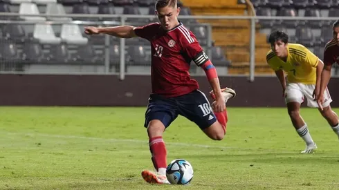 Brandon Aguilera desconcertado ante Colombia