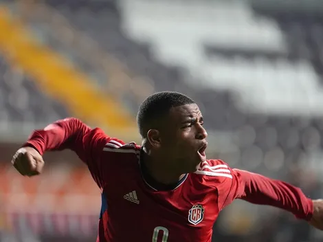 Costa Rica Sub-23 igualó ante la Selección de Colombia