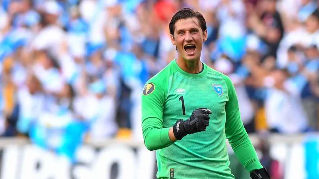 Nicholas Hagen con la Selección de Guatemala
