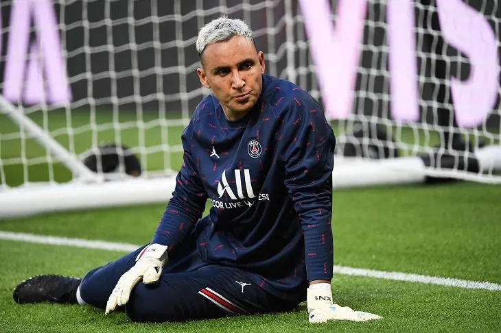 Keylor Navas con el PSG