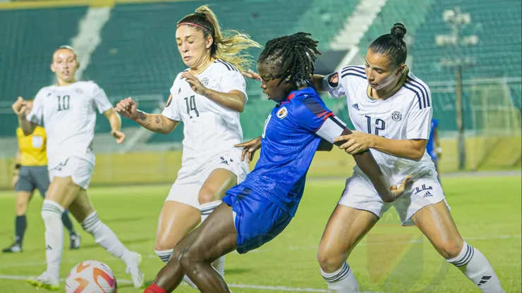 Costa Rica vs. Haití: a qué hora y dónde ver hoy EN VIVO la Clasificatoria a la Copa Oro W 2024.