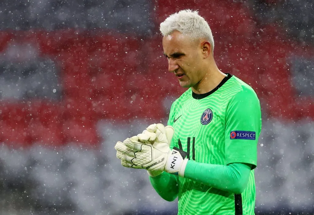 Keylor Navas con el PSG