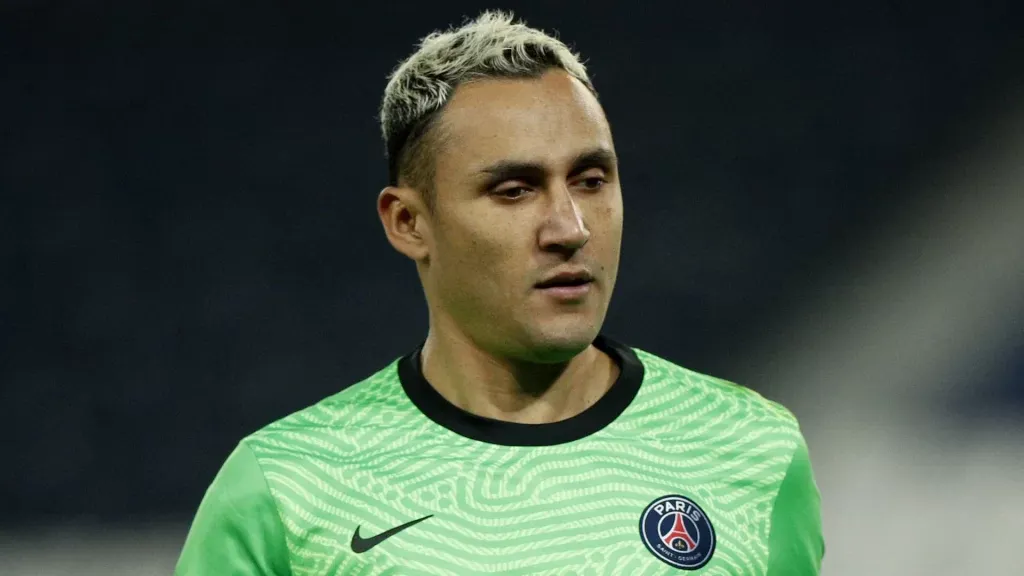 Keylor Navas con el PSG