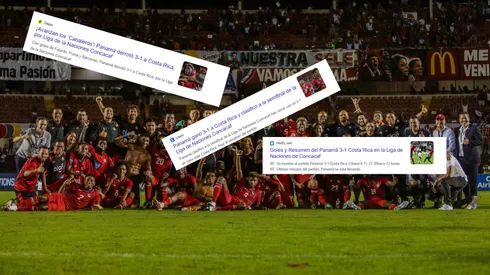 La reacción de los medios internacionales tras la victoria de Panamá ante Costa Rica en Liga de Naciones Concacaf