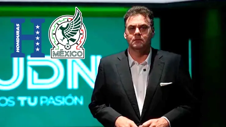 David Faitelson no escondió su enojo tras la derrota de México ante Honduras