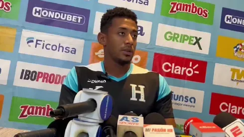 Anthony Lozano habló antes de enfrentar a México.