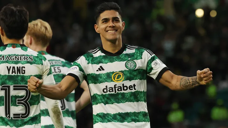 Luis Palma brilló con el Celtic con un gol y tres asistencias (Video)