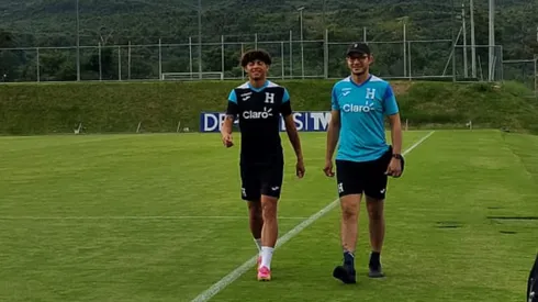 David Ruiz ya es parte de la concentración de Honduras, aunque llegó lesionado (HCH)