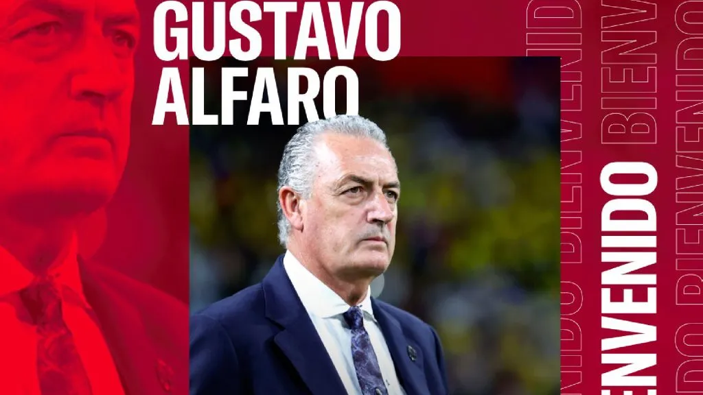 La Fedefut confirmó la llegada de Gustavo Alfaro a la Selección de Costa Rica
