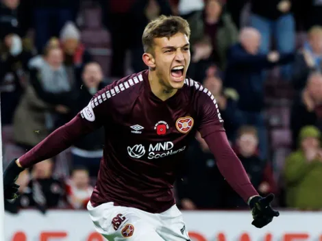 El entrenador del Hearts se refirió al nivel de Kenneth Vargas