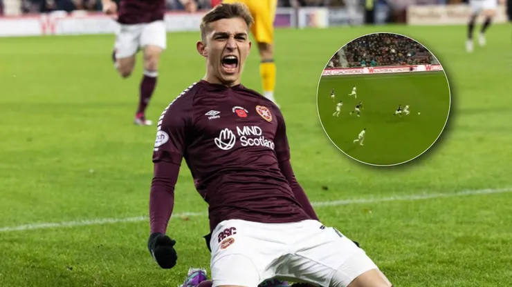 Kenneth Vargas guió la remontada de Heart con un golazo (VIDEO)