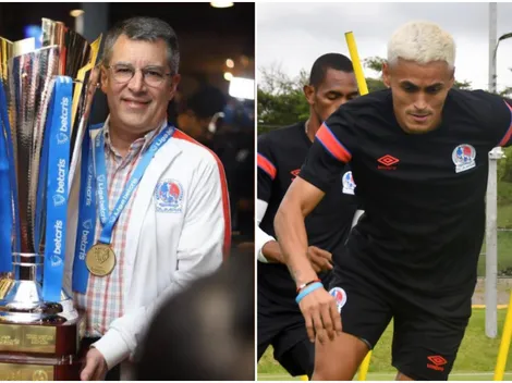 El presidente de Olimpia espera incorporar a Andy Najar para el Torneo Clausura 2024