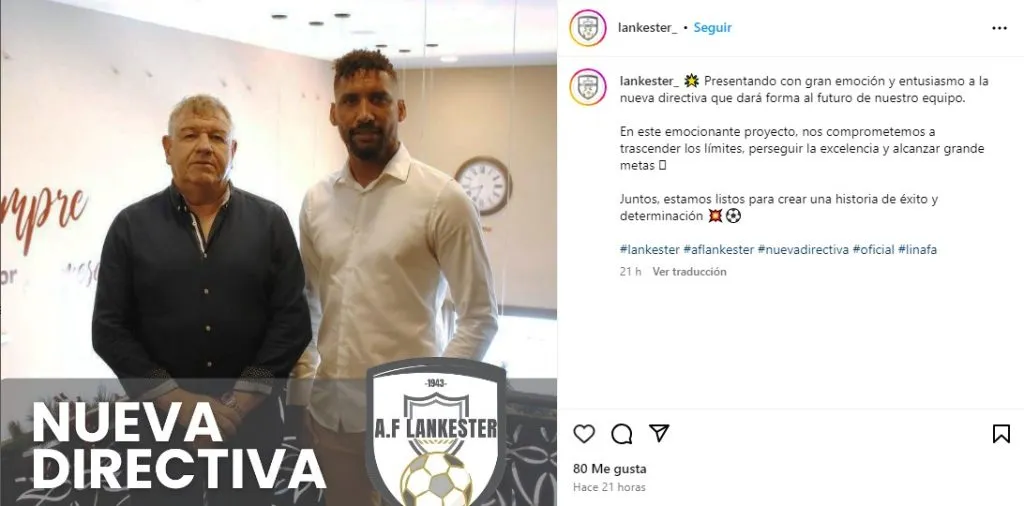 Marcel Hernandez es el nuevo dueño de AF Lankester