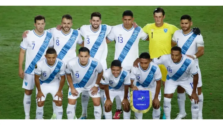 Guatemala con alineación confirmada para el partido