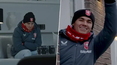 Manfred Ugalde actuó en una publicidad del Twente.