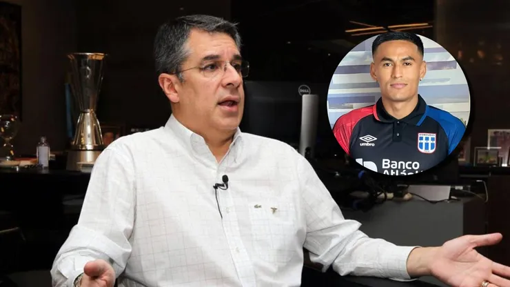 El presidente de Olimpia se refirió a la llegada de Najar.