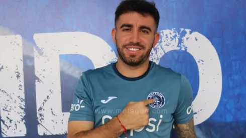 Agustín Auzmendi, goleador de Motagua