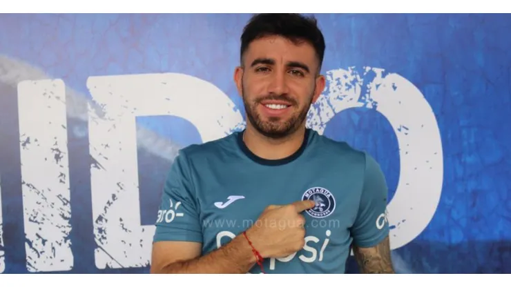 Agustín Auzmendi, goleador de Motagua