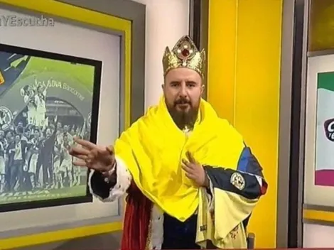 Álvaro Morales "enloqueció" por el título del América en la Liga MX [VIDEO]