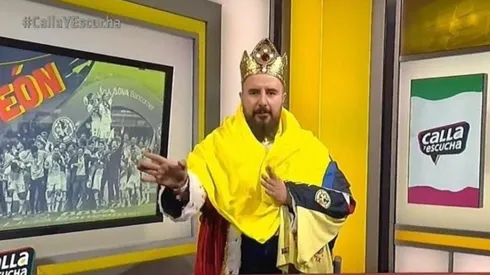 Álvaro Morales "enloqueció" por el título del América en la Liga MX [VIDEO]