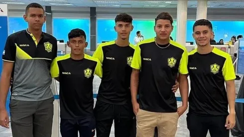 Futbolistas de Olancho viajaron a Italia para hacer una prueba con el Napoli