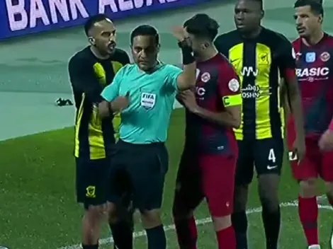 Said Martínez fue protagonista en Arabia Saudita por un polémico fallo