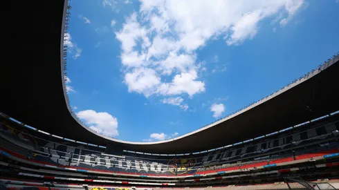 Vista general de un estadio de futbol