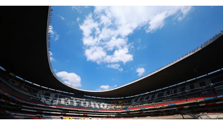 Vista general de un estadio de futbol