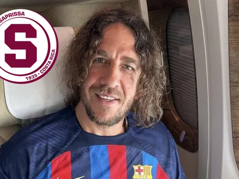 Carles Puyol fue el "amuleto" del Saprissa ante Cartaginés en el Torneo de Apertura 2023